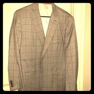ISAIA Mens Two Piece Designer Suit ex condition